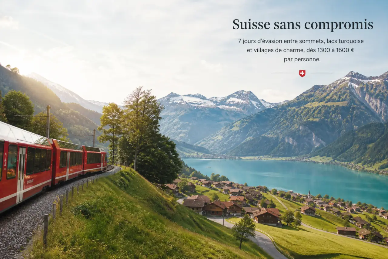 Voyage en Suisse : prévoir 1300 à 1600 euros pour 7 jours sans se priver